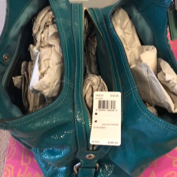 Coach Madison Patent Jade Maggie - Picture 4 of 5